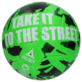 Zielona piłka nożna uliczna Select Street Soccer rozmiar 4.5