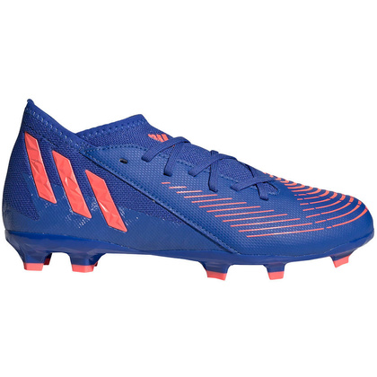 Niebiesko-pomarańczowe buty piłkarskie korki Adidas Predator Edge.3 GW2361 - Junior