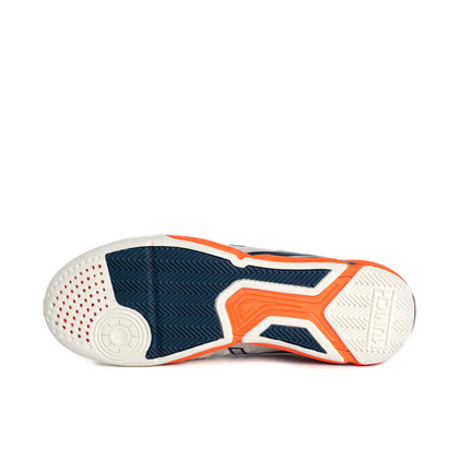 Szaro-pomarańczowe buty halowe Munich Prisma 19 3116019