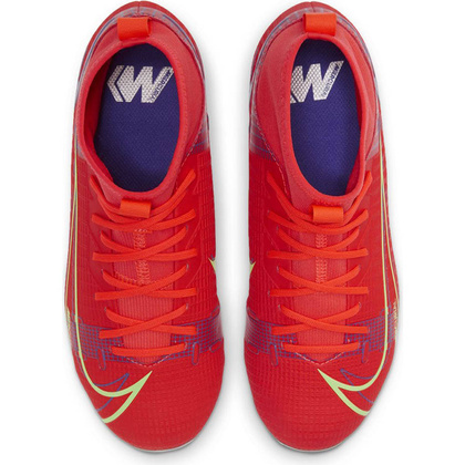 Czerwone buty piłkarskie Nike Mercurial Superfly 8 Academy CV1127-600 - Junior