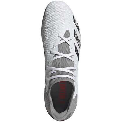 Biało-czerwone buty piłkarskie korki adidas Predator Freak.3 L GZ2826