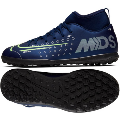 Granatowe buty piłkarskie turfy na orlik Nike Mercurial Superfly Club MDS TF BQ5437-401