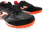 Czarno-pomarańczowe buty piłkarskie na orlik Joma Top Flex 901 Turf