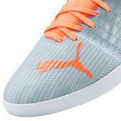 Szaro-pomarańczowe buty halówki Puma Ultra 3.4 106731 01