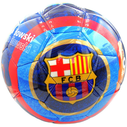 Kolorowa piłka nożna FC Barcelona Robert Lewandowski r.5  271741