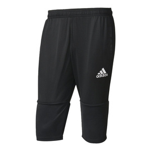 Czarne spodnie treningowe 3/4 Adidas Tiro 17 AY2879