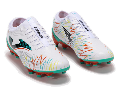 Biało-czerwone buty piłkarskie Joma Striker 2502 STRIS2502FG