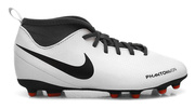 Szare buty piłkarskie Nike Phantom Vision Club DF FG/MG AO3288-060