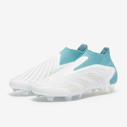 Biało-zielone buty piłkarskie Adidas Predator Accuracy.3 LL FG GZ0021