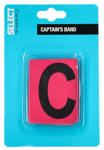 Różowa opaska kapitańska Select 870022 - Senior