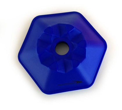 Kolorowe wysepki grzybki sześciokątne 10szt. 100277