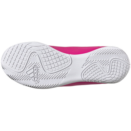 Różowo-białe buty halowe Adidas X Speedportal.4  GZ2449 - Junior