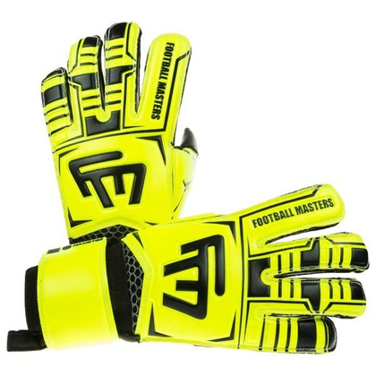 Rękawice bramkarskie Masters Training Fluo Aqua Mixcut JR