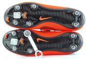 Pomarańczowo-czarne buty piłkarskie Nike Mercurial Superfly Academy SG-PRO AH7364-810