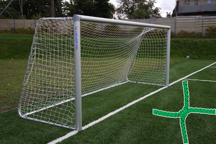 Zielona siatka na bramkę 5x2 m 3 mm 100314