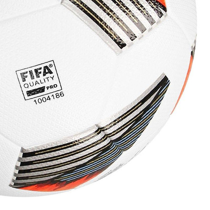 Biała piłka nożna Adidas Tiro Pro OMB FS0373 rozmiar 5