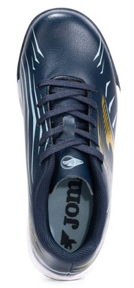 Granatowo-złote buty piłkarskie Joma Propulsion 2503 PRJW2503IN - Junior