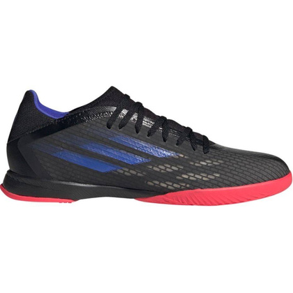 Czarno-czerwone buty halowe Adidas X Speedflow.3 FY3303