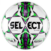 Biała piłka nożna halowa Select Futsal Super - rozmiar 4
