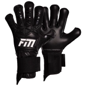 Czarne rękawice bramkarskie Football Masters Invictus X Pro Black