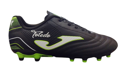 Czarno-seledynowe buty piłkarskie Joma Toledo 2501 TOJW2501FG