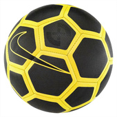 Szaro-żółta piłka nożna halowa Nike Futsal Menor X SC3039-060 r4