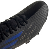 Czarne buty piłkarskie korki Adidas X Speedflow.3 FG FY3296