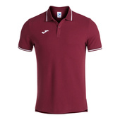 Bordowa koszulka polo Joma Confort II 102228.672