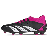 Czarno-różowe buty piłkarskie Adidas Predator Accuracy.3 FG GW4589