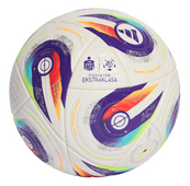 Kolorowa piłka nożna meczowa Adidas Ekstraklasa Pro JY1297