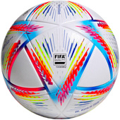Biała piłka nożna Adidas Al Rihla League Fifa World Cup 2022 H57791