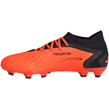 Pomarańczowo-czarne buty piłkarskie Adidas Predator Accuracy.3 FG GW4591