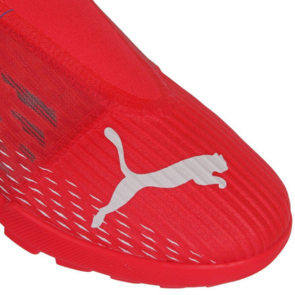 Czerwone buty piłkarskie turfy Puma Ultra 3.3 TT 106531 01 - Junior