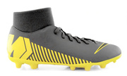 Szaro-żółte buty płlkarskie Nike Mercurial Superfly Club FG/MG AH7363-070