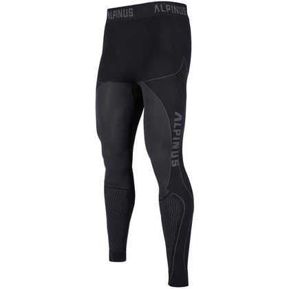 Czarny komplet termoaktywny męski Alpinus Baselayer Active GT43257