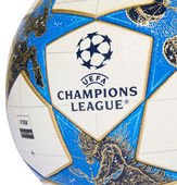 Biało-niebieska piłka nożna Adidas UEFA Champions League Competition JP1541