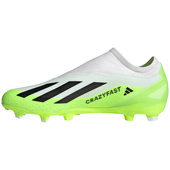 Biało-seledynowe buty korki Adidas X Crazyfast.3 LL HQ4515