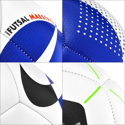 Biała piłka nożna halowa Nike Futsal Maestro SC3974-100 r4 