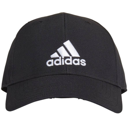 Czarna czapka z daszkiem adidas Baseball Lightweight Embroidered Logo GM4509 - męska