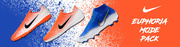 Pomarańczowe buty piłkarskie Nike Mercurial Superfly Academy FG/MG AH7337-801 JR