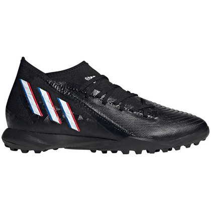 Czarne buty piłkarskie turfy Adidas Predator Edge.3 TF GX2628