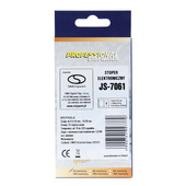  Czarno-srebrny stoper elektroniczny Smj JS-7061