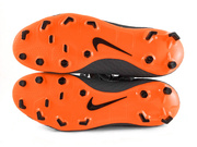 Szaro-pomarańczowe buty piłkarskie Nike Hypervenom Phantom Academy DF FG AH7268-081