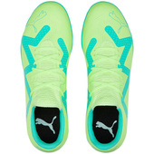 Seledynowo-turkusowe buty turfy Puma Future Play TT 107191 03