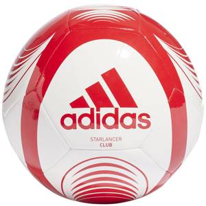 Biało-czerwona piłka nożna Adidas Starlancer Club H60464