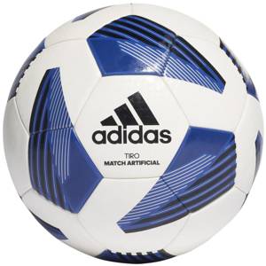 Biało-niebieska piłka nożna Adidas Tiro League Artifical FS0387