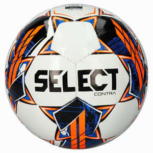 Biało-pomarańczowa piłka nożna Select Contra 120070