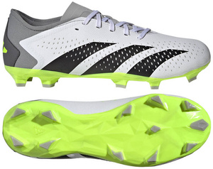 Biało-seledynowe buty piłkarskie Adidas Predator Accuracy.3 L FG GZ0014
