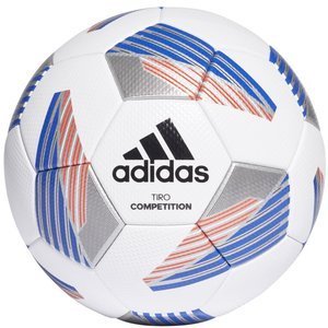 Biało-szara piłka nożna Adidas Tiro Competition FS0392