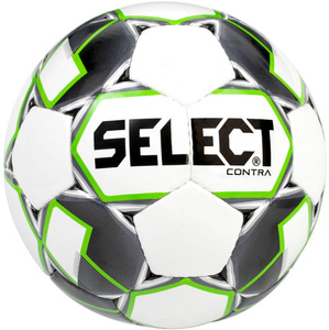 Biało-zielona piłka nożna Select Contra 120027 - rozmiar 5